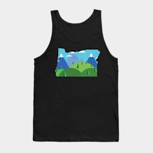 Oregon State Outline Tank Top